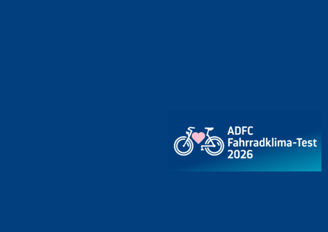 Wie fahrradfreundlich ist Düsseldorf? Jetzt beim ADFC Fahrradklima-Test 2026 mitmachen!