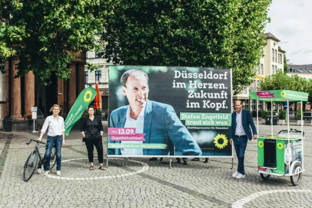 GRÜNE wollen stärkste Kraft in Düsseldorf werden