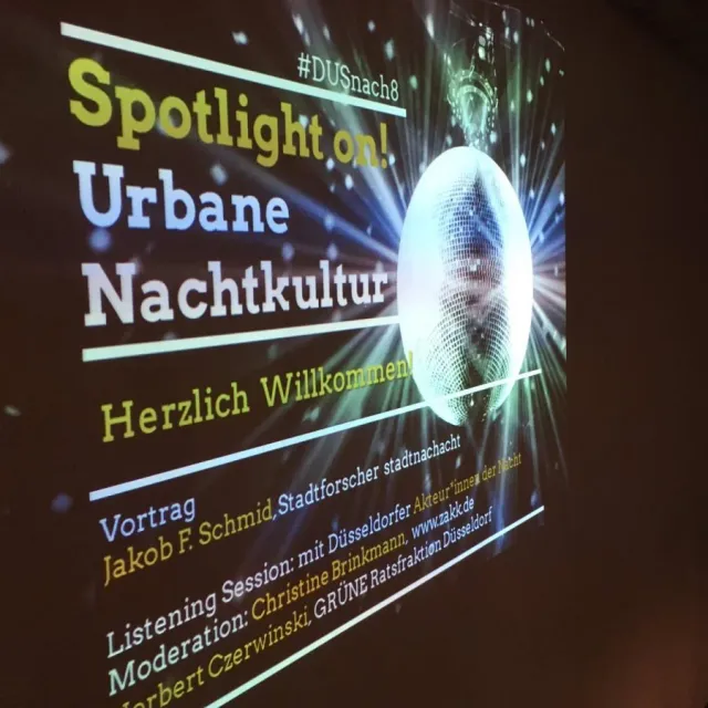 Listening Session „Urbane Nachtkultur“ (2018)