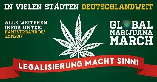 Global Marihuana March 6. Mai