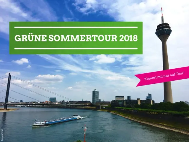 Einladung zu den GRÜNEN Sommertouren 2018