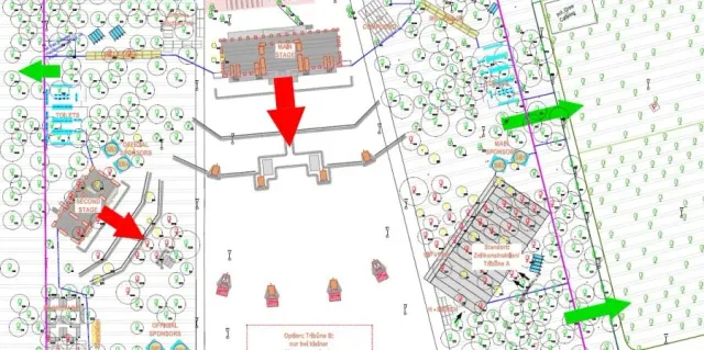 Openair-Fläche: weniger Baumfällungen, mehr Neupflanzungen
