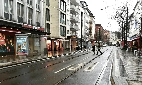 Konsequente Tempo 30 Beschilderung auf der Nordstraße