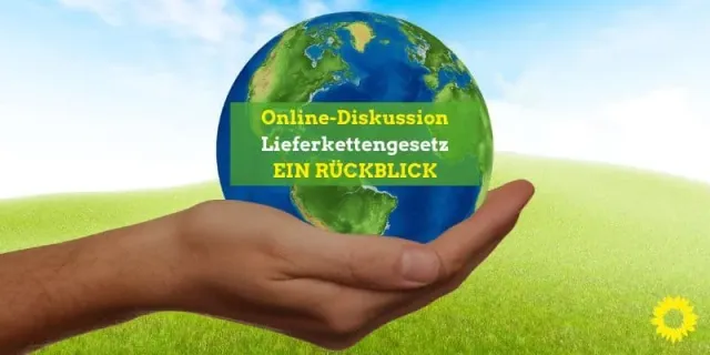 Online-Diskussion zum Lieferkettengesetz ein voller Erfolg