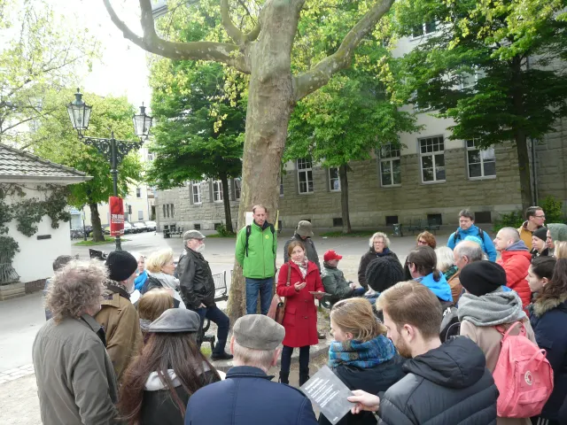 Bericht vom historischer Rundgang in Unterbilk am 22. April