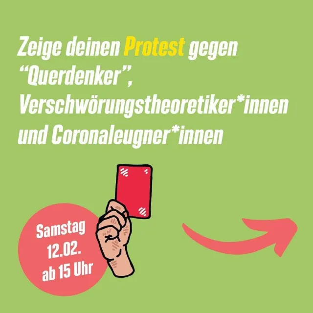Erneuter Aufruf zum Gegenprotest