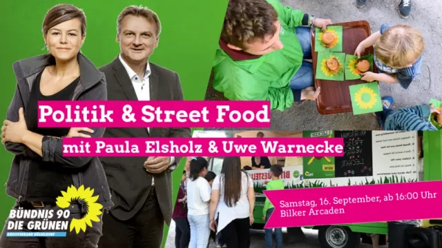 Politik & Street Food am Samstag, 16. September