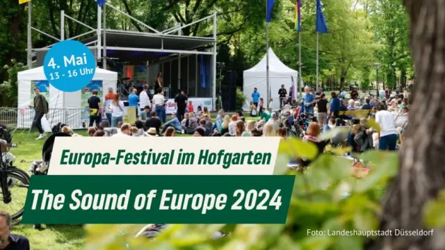 GRÜNE @ The Sound Of Düsseldorf-Festival im Hofgarten am 04. Mai 2024