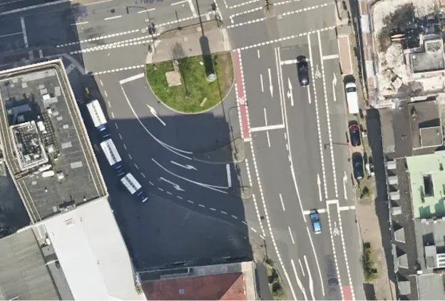 Prüfung der Wegebeziehung westliche Worringer Straße